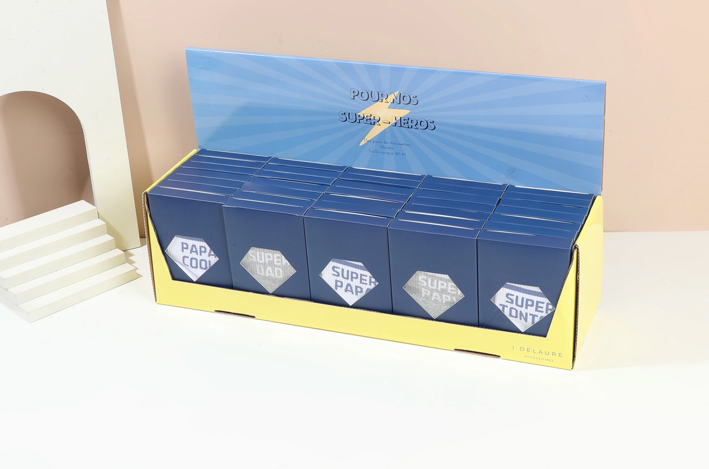 Chaussettes Homme SUPER HEROS