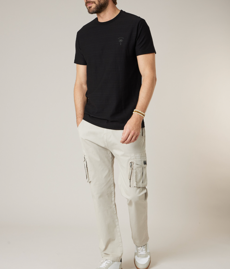 Deeluxe T-shirt homme RETROX noir