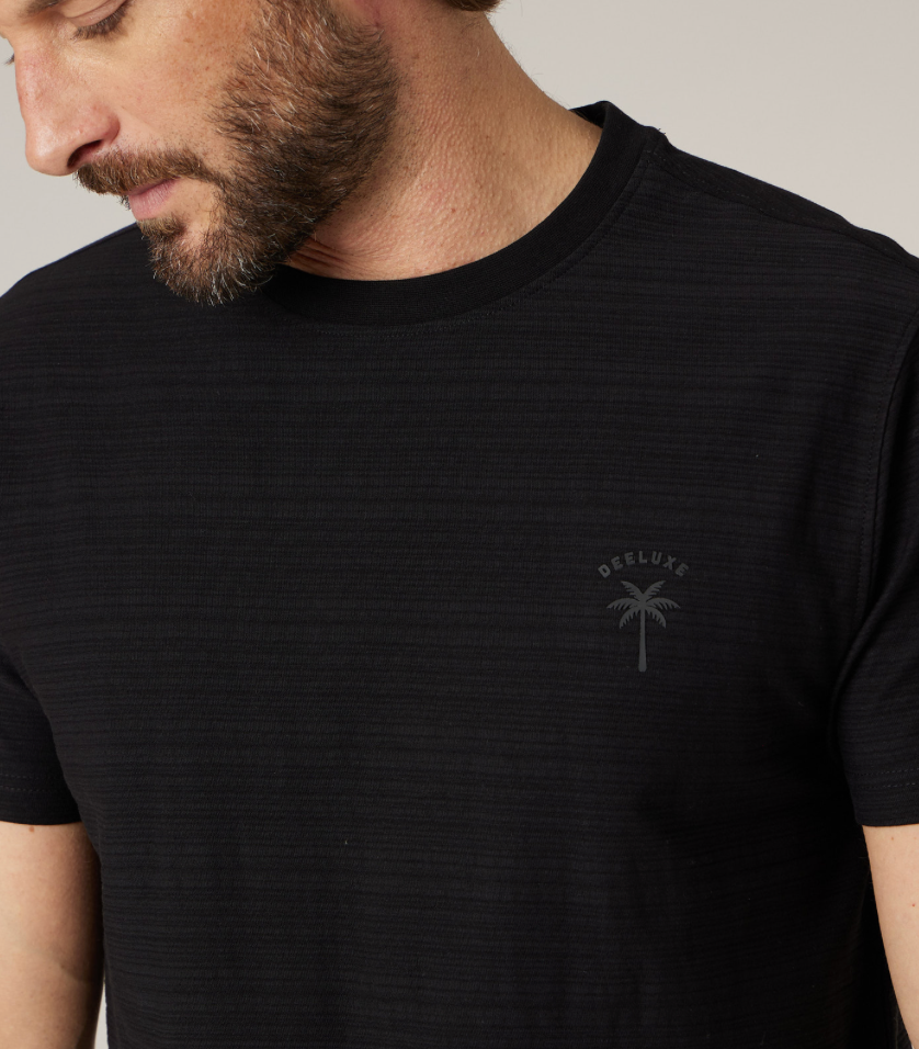 Deeluxe T-shirt homme RETROX noir