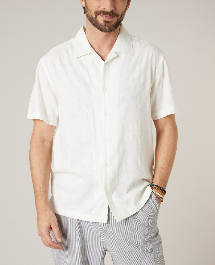 Deeluxe Chemise homme OSCARDO crème