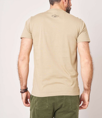 Deeluxe  T-shirt Homme AVENUE Imprimé Vintage Moto