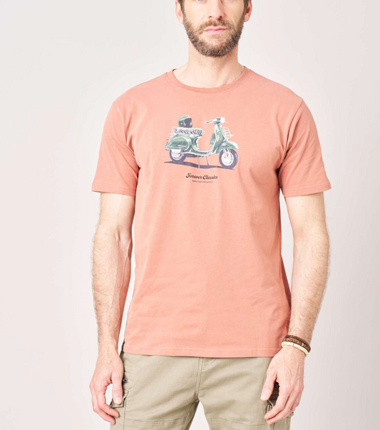 Deeluxe  T-shirt Homme JUICY Terracota