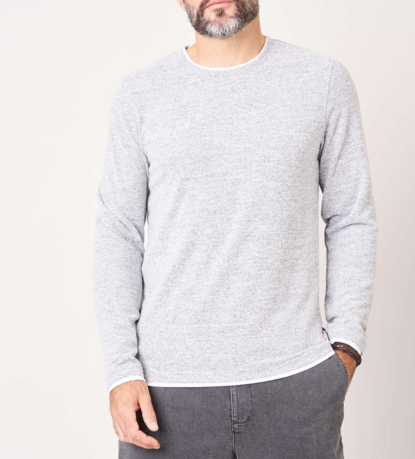 Deeluxe  T-shirt Manches Longues Homme MONAN