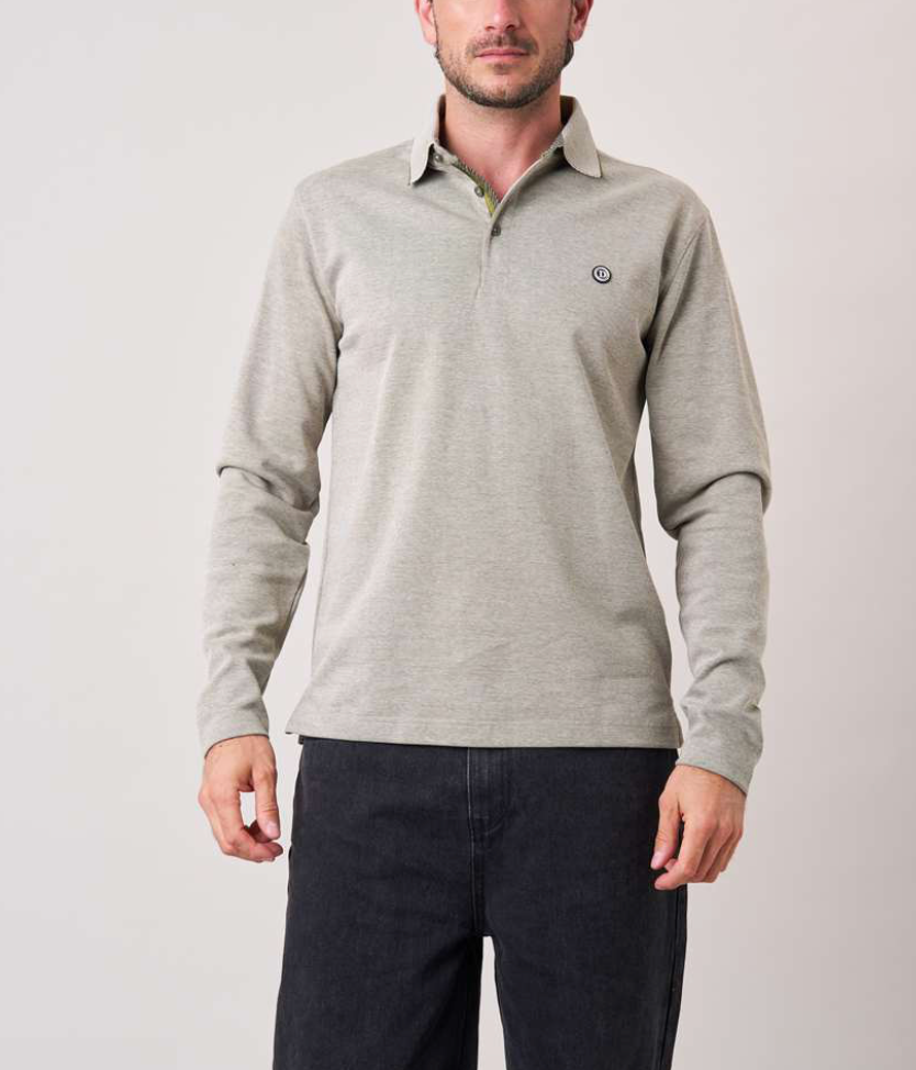 Deeluxe Polo Manches Longues Homme VELVORI