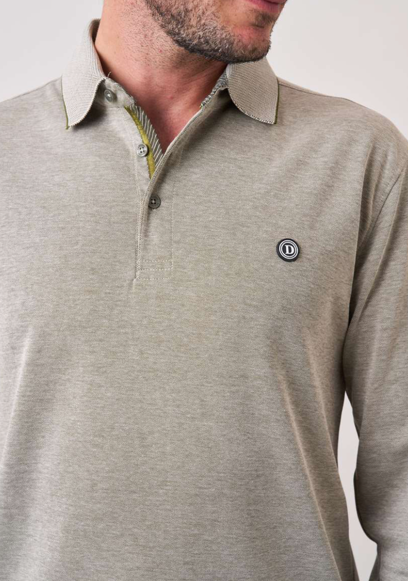 Deeluxe Polo Manches Longues Homme VELVORI