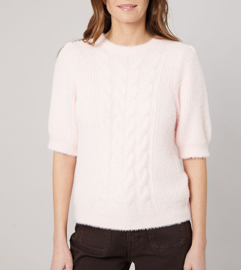 Deeluxe Pull Manches Courtes Femme RENATA