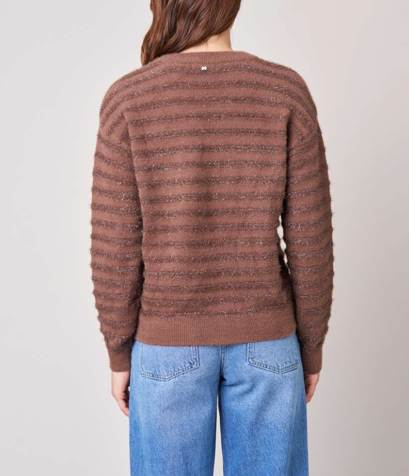 Deeluxe  Pull Ample Femme  MILIENA version Marron