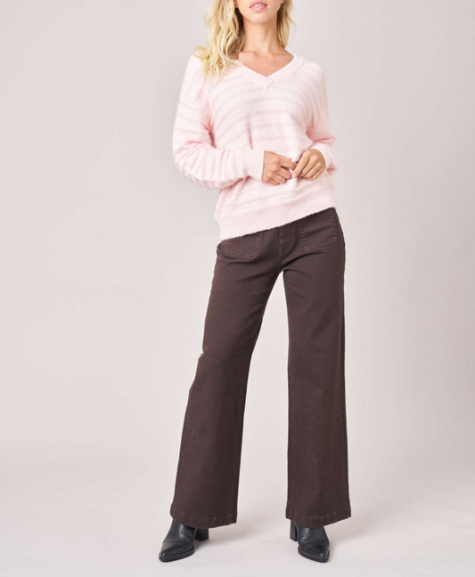 Deeluxe Pull Ample Femme MILIENA version Rose