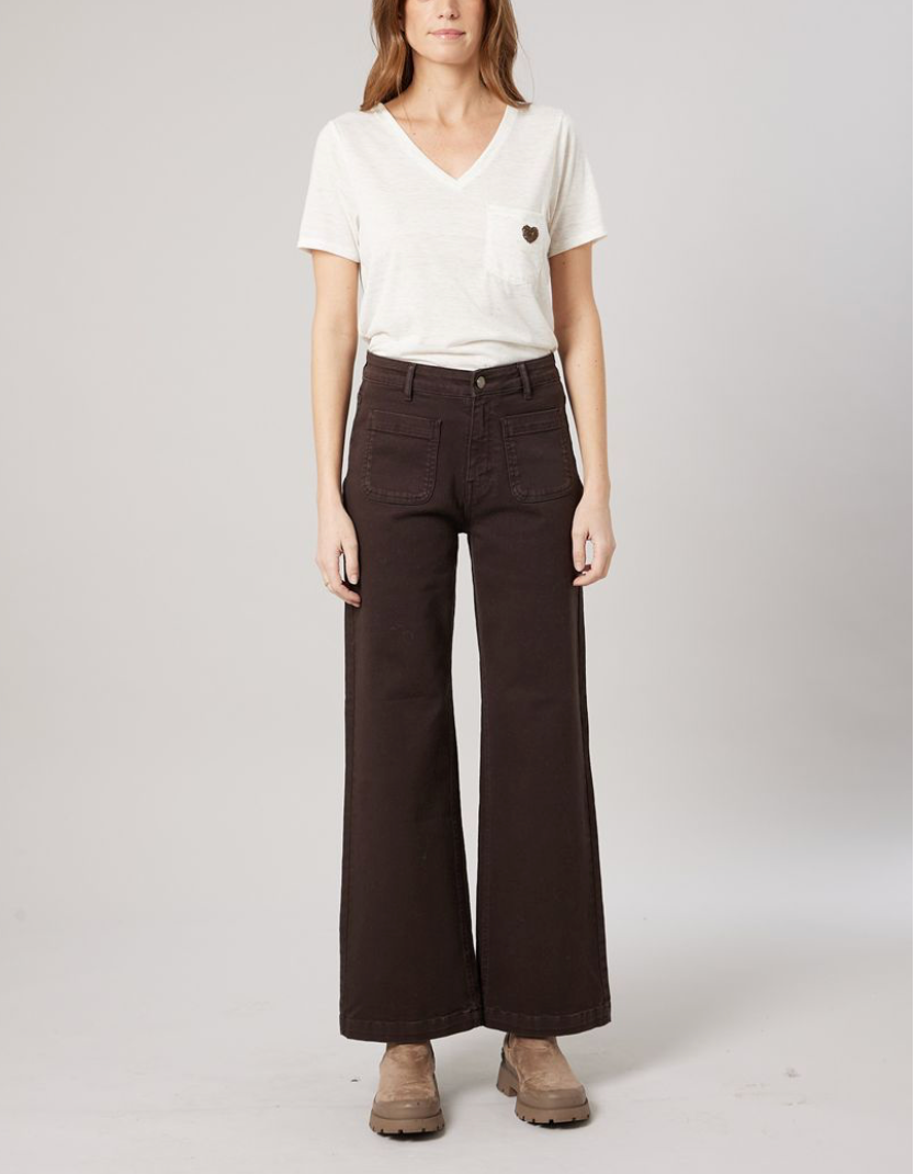Deeluxe  Jean Wide Leg Femme LIZETTE