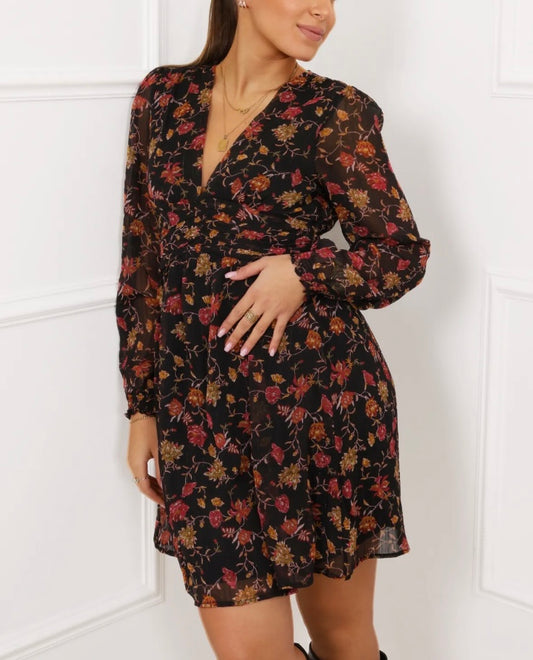 Robe courte Fleurie ALIZÉ