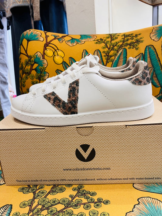 Victoria Shoes Tennis Femme TENNIS Cuir & Paillette