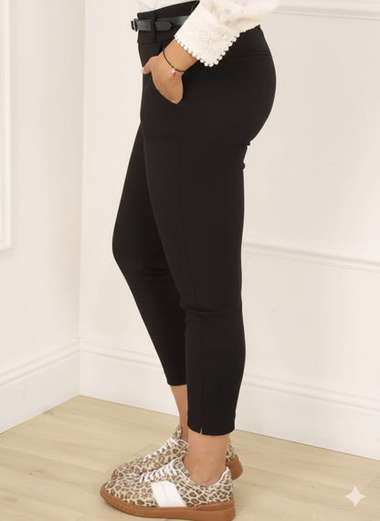 Pantalon noir Chino Femme CELINE