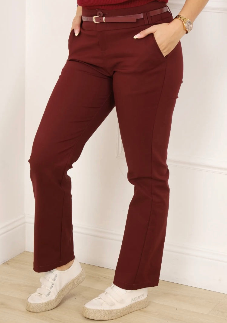 Pantalon Femme coupe droite MAîSSA