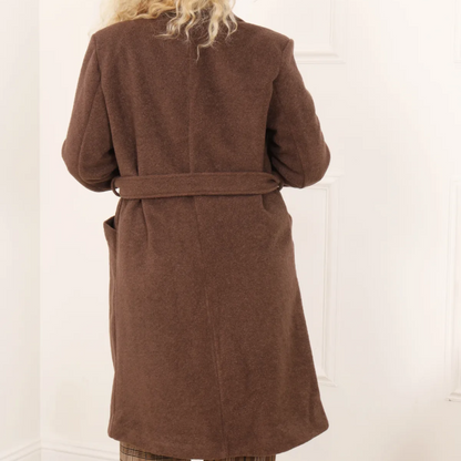 Manteau Femme boutons dorés