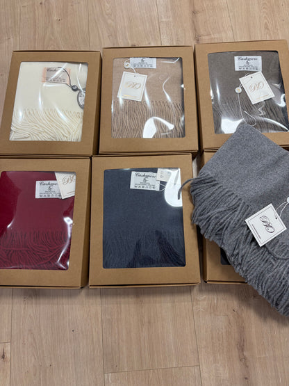 Écharpe coffret Femme CASHMIRE