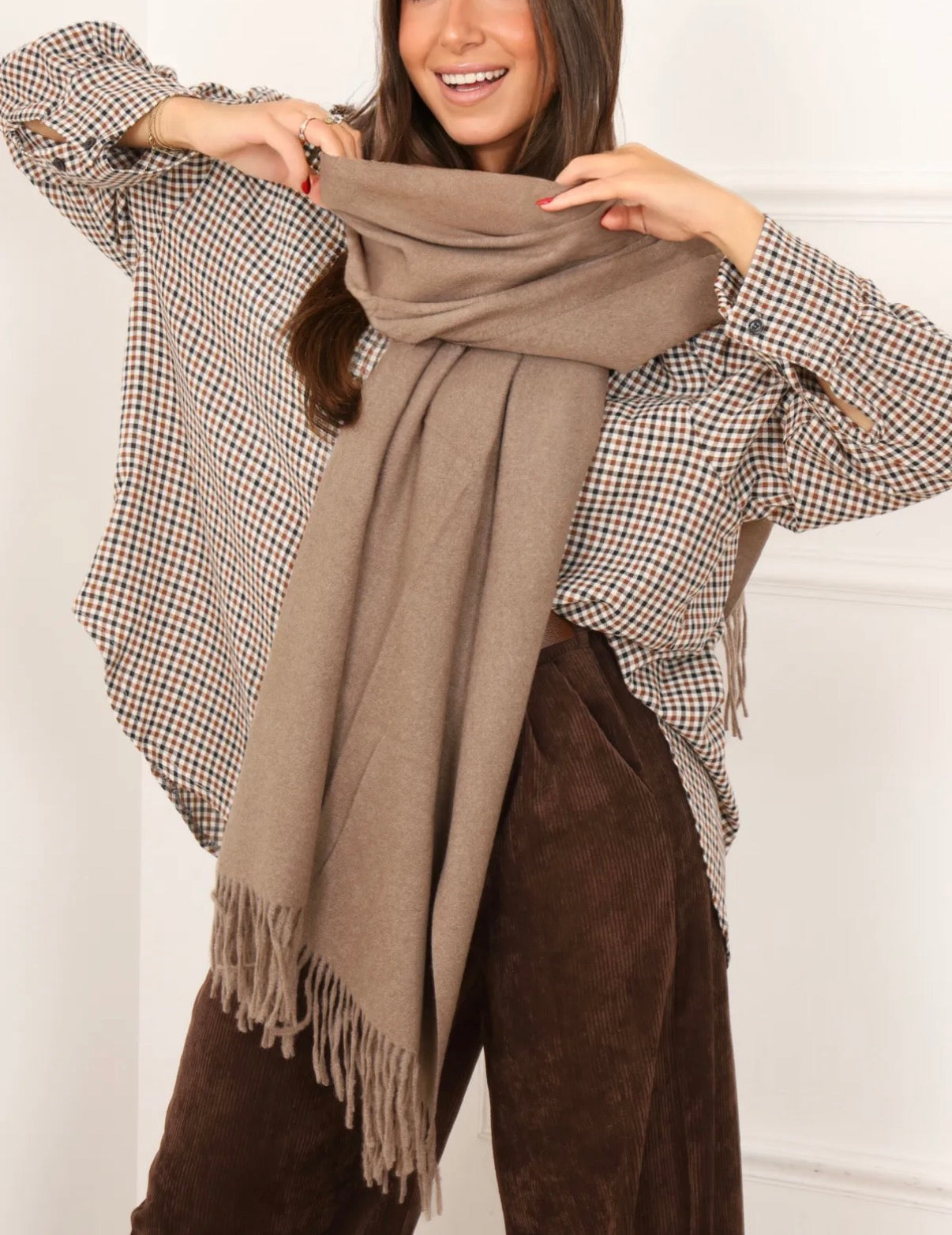 Écharpe coffret Femme CASHMIRE