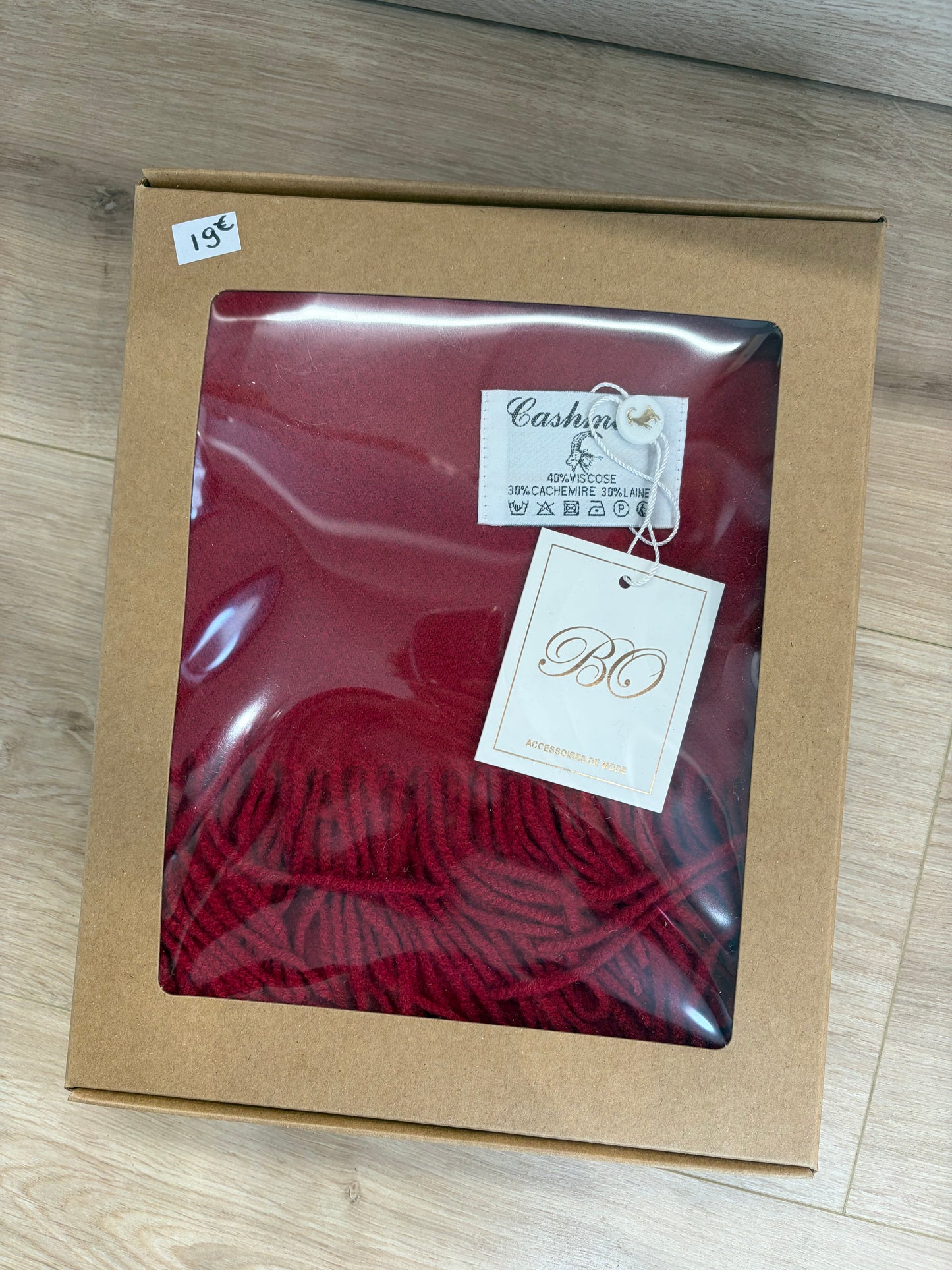 Écharpe coffret Femme CASHMIRE