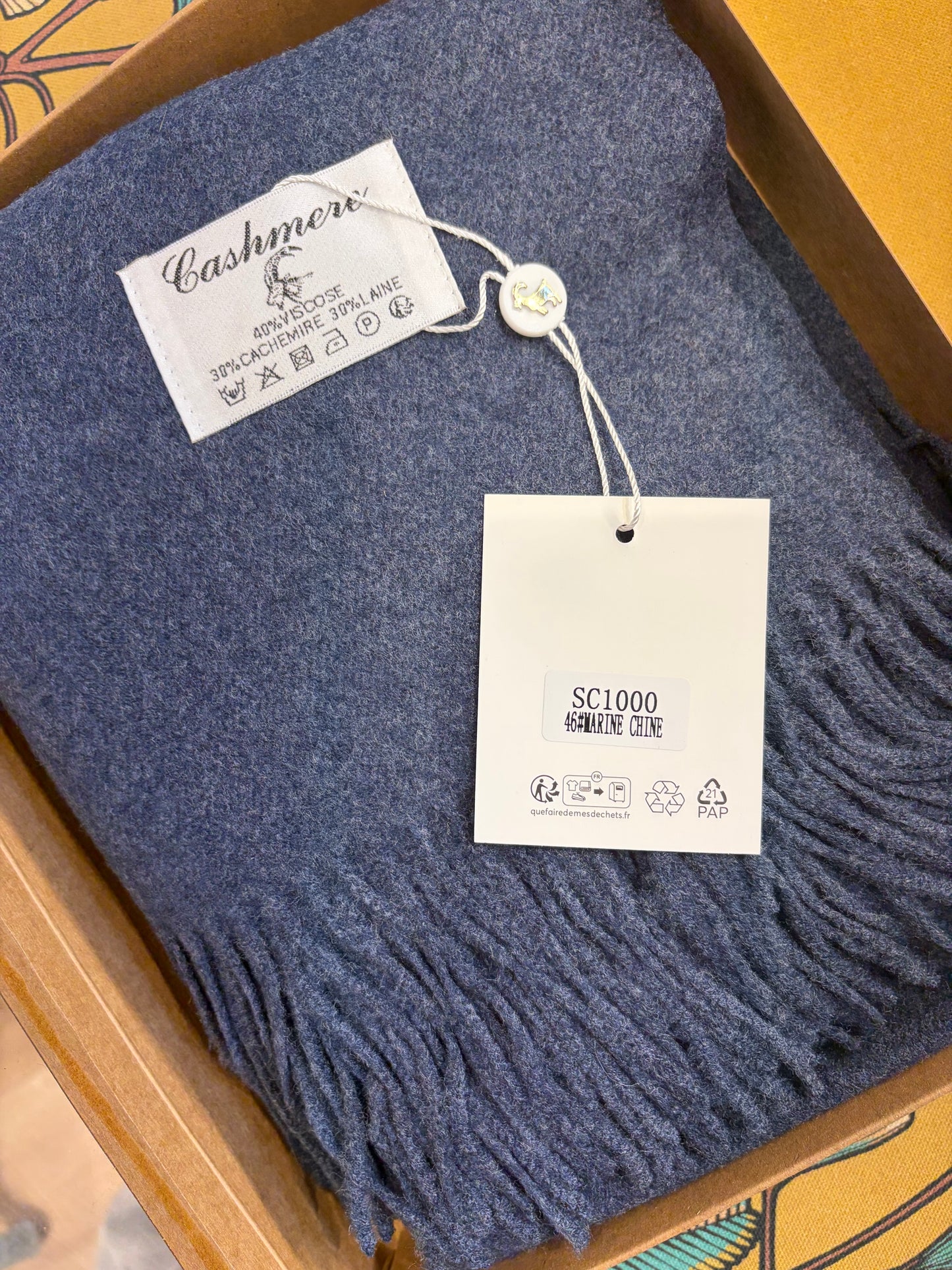 Écharpe coffret Femme CASHMIRE