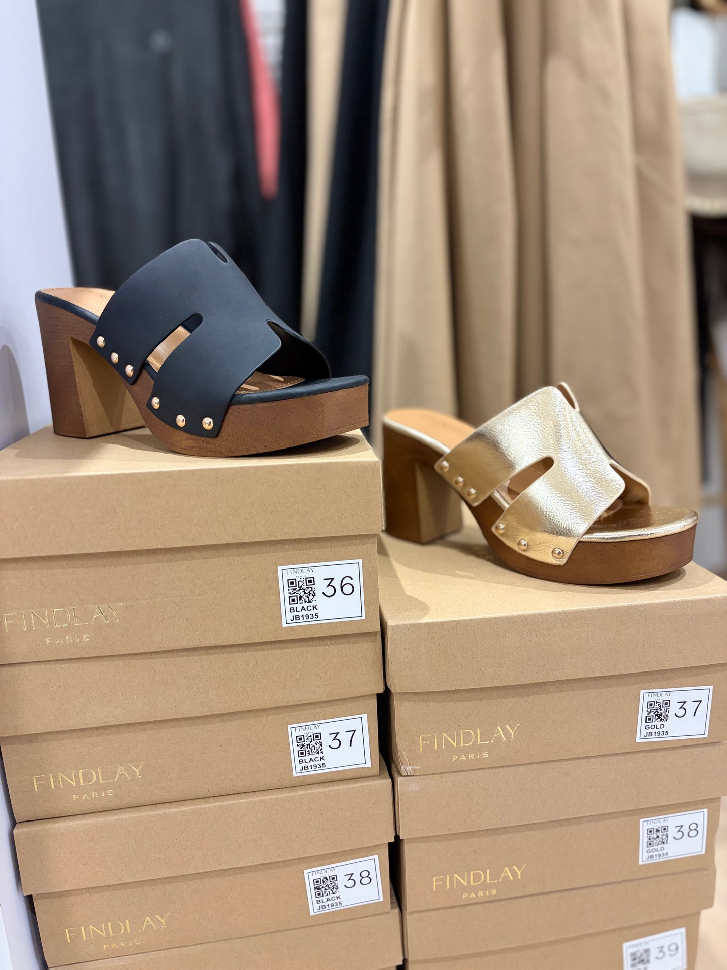 Sabots à Talons "H"