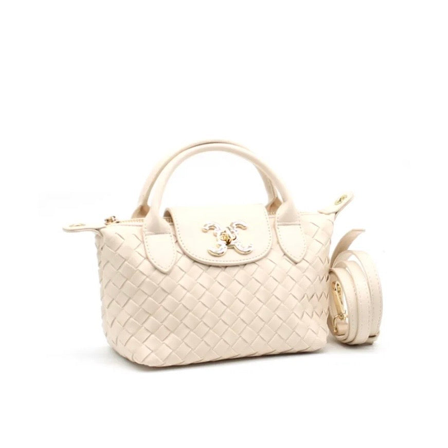 Vimoda Sac à main Tressé JEANNE LOGO C&C