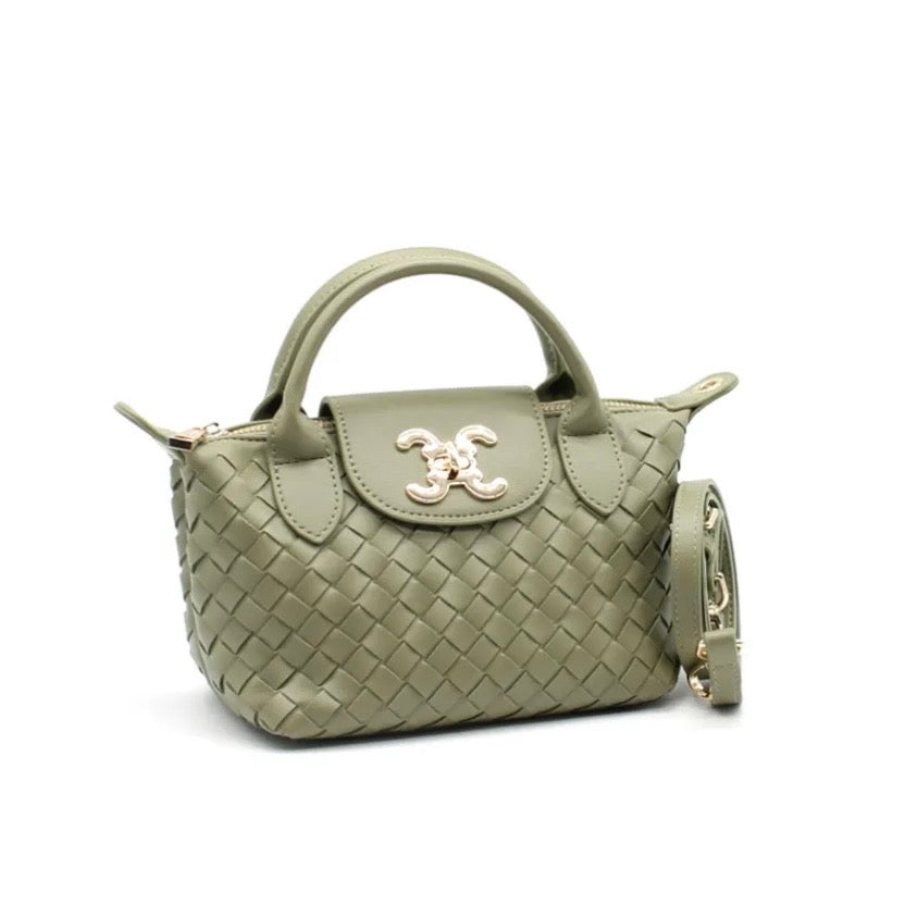 Vimoda Sac à main Tressé JEANNE LOGO C&C