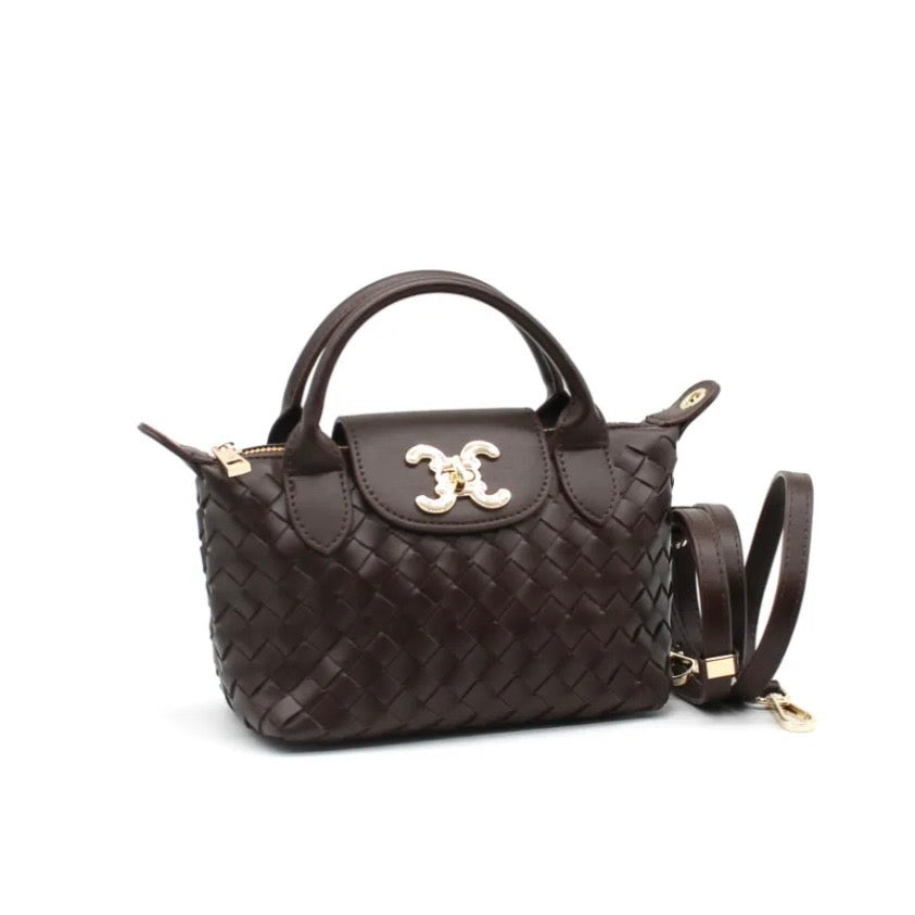 Vimoda Sac à main Tressé JEANNE LOGO C&C