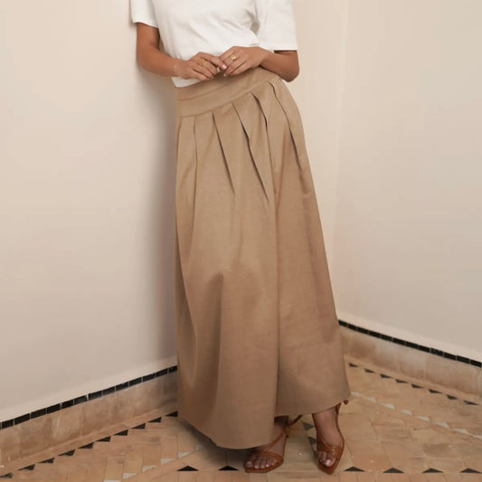 Jupe Longue Plissée MARRAKECH