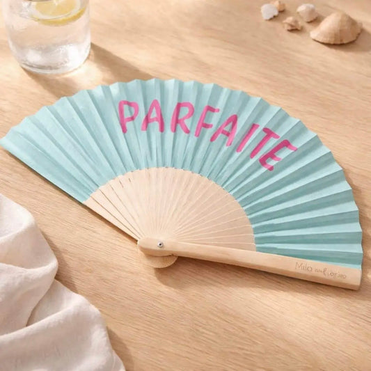 Éventail  à Message"Parfaite"