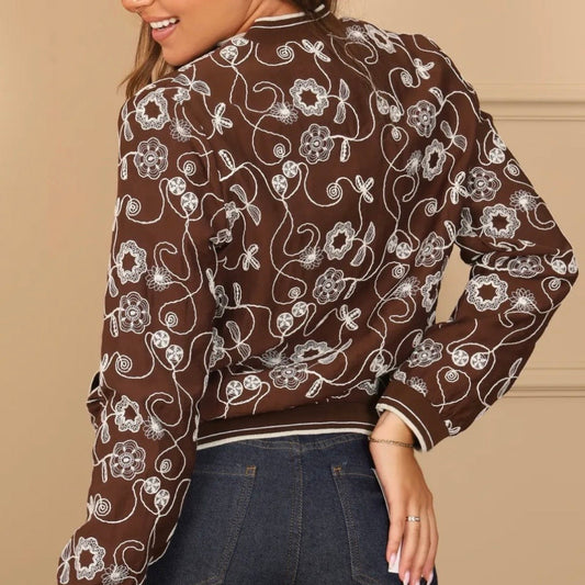 Veste Bomber Brodé ALICE