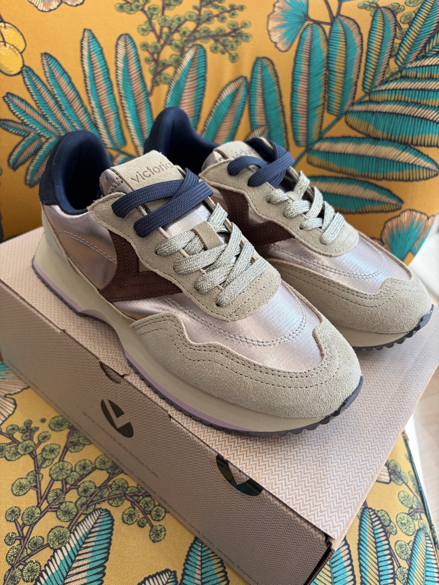 Victoria Shoes  Sneakers Femme COSMOS NYLON METAL & SERRAJE