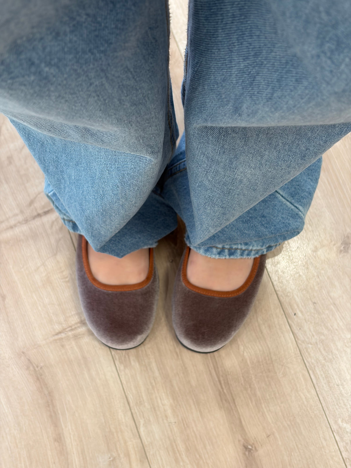 Victoria Shoes  Babies / Ballerines Femme en Velours GONG-FU