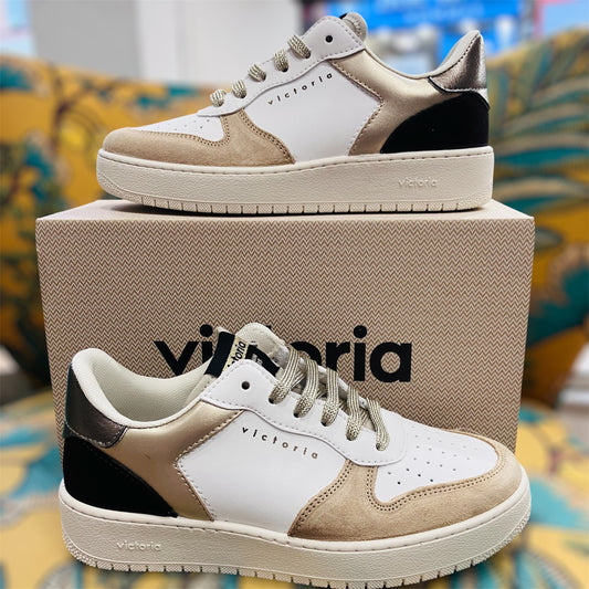 Victoria shoes MADRID Cuir fendu & Métal
