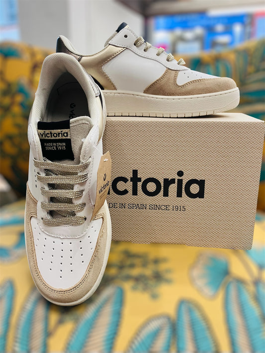 Victoria shoes MADRID Cuir fendu & Métal