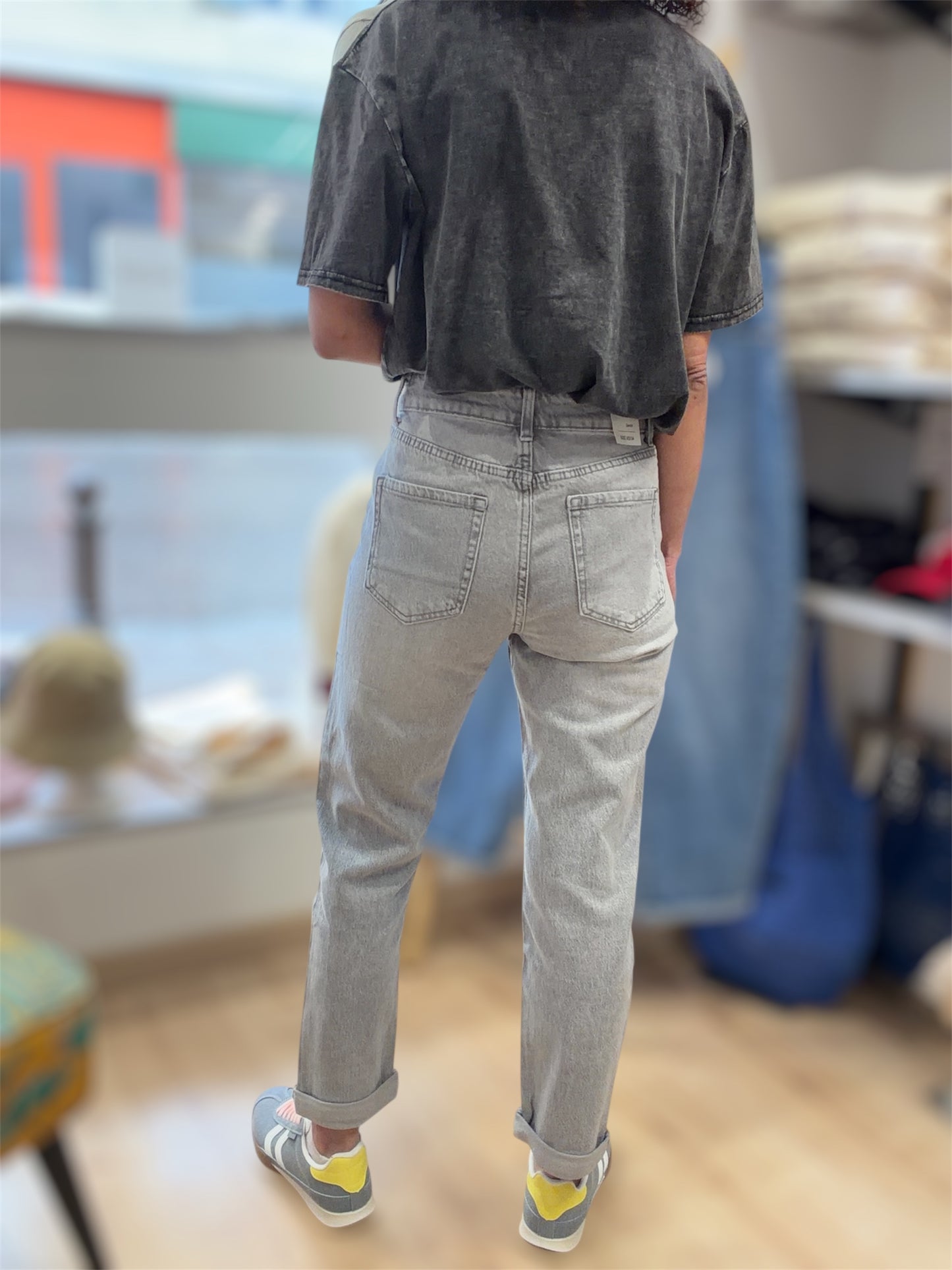 Jean Femme coupe Mom fit STELLA