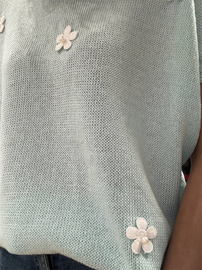 Top Femme sans manches en Maille FLORENZA