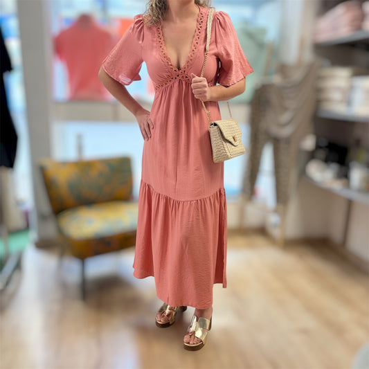Robe Longue AMALFI dos nu