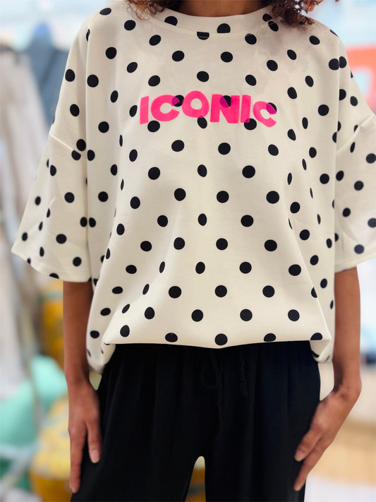 T-shirt Femme GRAPHIC DOTS L'Esprit Tournée Iconique