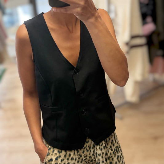 Deeluxe Gilet Femme sans manches VANILLA