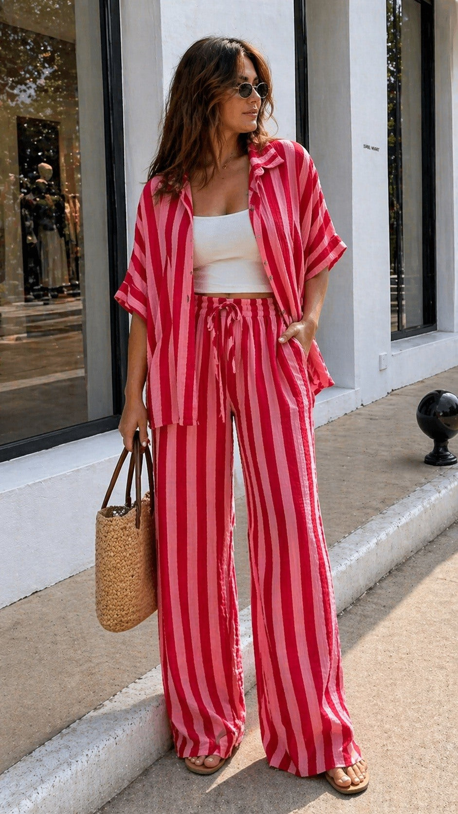 Chemise Fluide en Gaze de Coton TROPEA