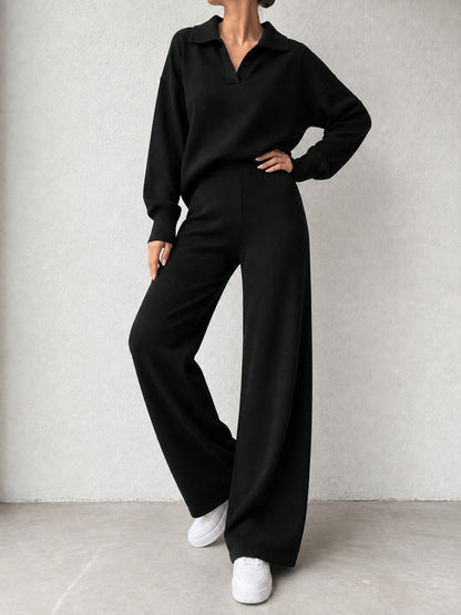 Ensemble en Maille CHIARA Noir