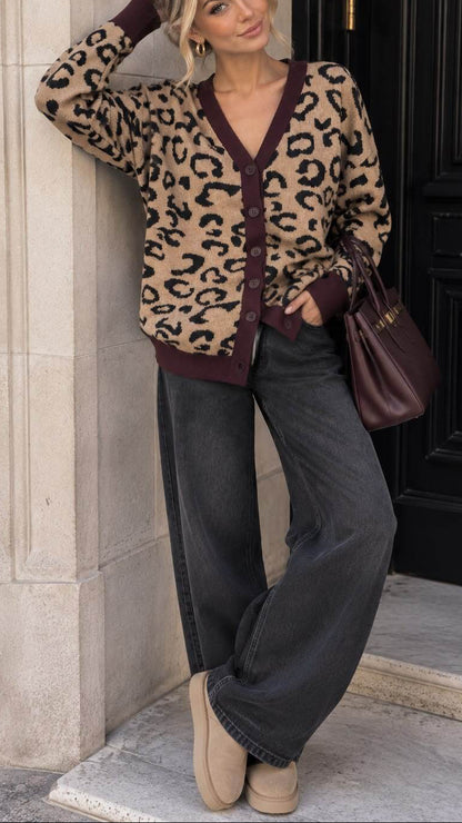 Gilet Femme Léopard RHOX - Inscription Dos « Club Amour Paris »