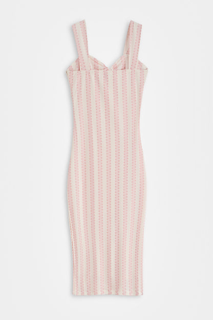 Robe Midi Esprit Corset CALYPSO