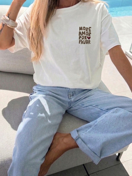T-shirt Femme Loose AMOR