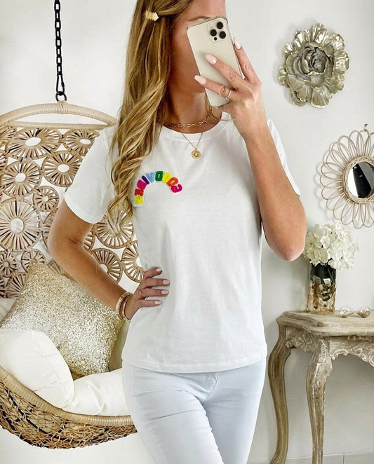 T-shirt Femme GOOD VIBES