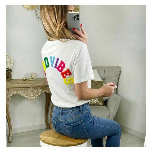 T-shirt Femme GOOD VIBES